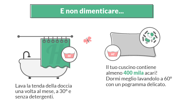 Le pulizie di primavera da non dimenticare