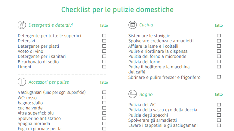 Screenshot pulizie
